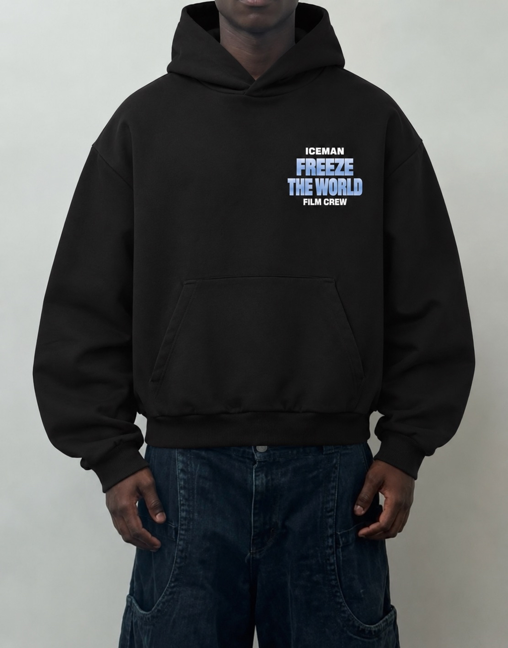 "FREEZE THE WORLD" HOODIE